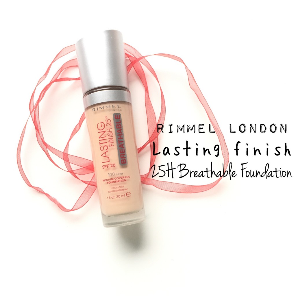 Rimmel Lasting Finish 25H Breathable Foundation - Lindsey Beljaars