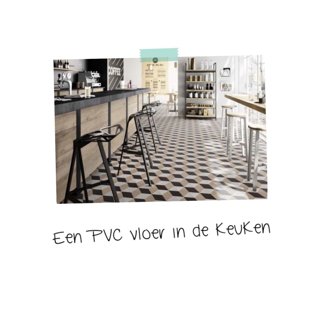 Een PVC vloer in de keuken Lindsey Beljaars